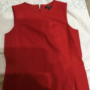 Ralph Lauren red  dress  size 8